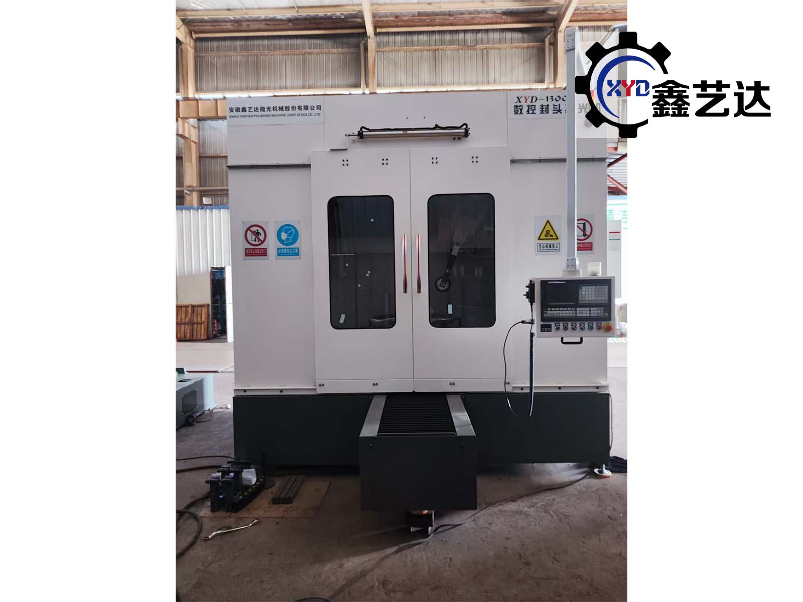 【XYD-1300數(shù)控封頭拋光機】順利交付新鄉(xiāng)